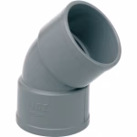 Codo de PVC Evacuación Serie B 45º Hembra-Hembra 32 mm Ibide