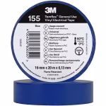 Cinta Aislante de PVC 3M Temflex 155 19 mm x 20 m Azul