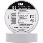 Cinta Aislante de PVC 3M Temflex 155 19 mm x 20 m Blanca