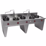 Cocina China a Gas Iecsa Asia 2/C5R para Wok Profesional