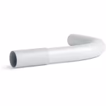 Curva Rígida PVC Enchufable Aiscan Ø32mm Gris