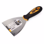 Espátula de Acero con Mango de Caucho EDM Serpis-Brico 100 mm
