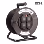 Enrollacables Profesional EDM Serpis-Brico 4 Tomas 25 m