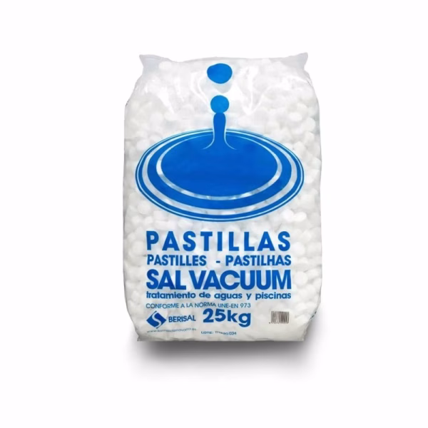 Sal Vacuum para Descalcificador (Saco de 25 kg)