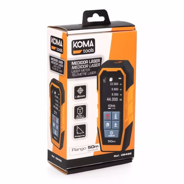 KOMA MEDIDOR LASER 50M - SERPIS-BRICO
