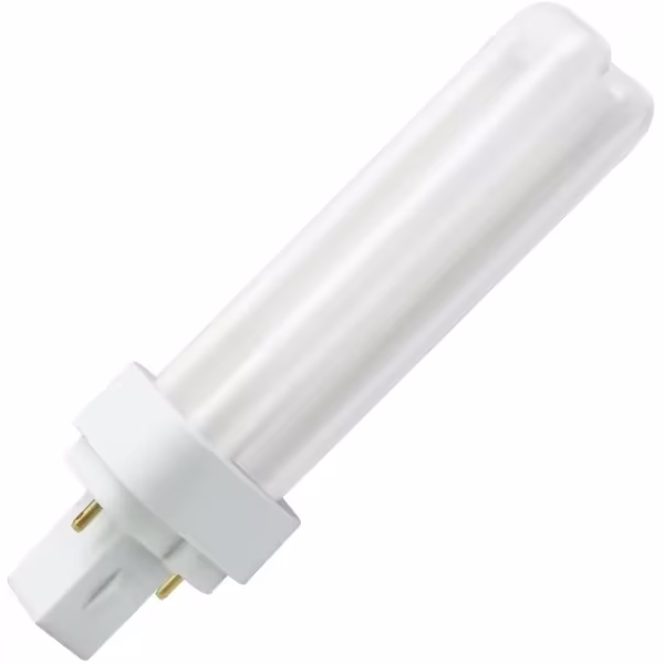 Lámpara Fluorescente Compacta 13W G24D-1 827 2Pines