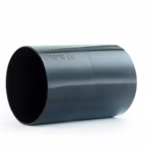 Manguito PVC Enchufable Aiscan Ø25mm Gris (100 PZ)